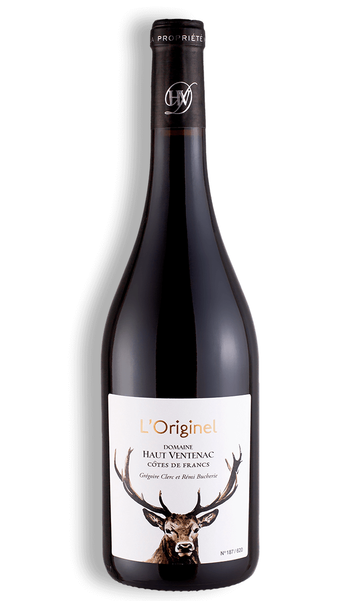 Bouteille de vin rouge L'Originel